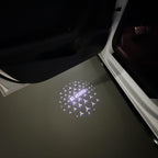 MERCEDES BENZ E220 LOGO PROJECTOT LIGHTS  (quantity 1 = 1 set /2 door lights with 2 logo films)Nr.02M90