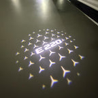 MERCEDES BENZ E220 LOGO PROJECTOT LIGHTS  (quantity 1 = 1 set /2 door lights with 2 logo films)Nr.02M90