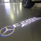 MERCEDES BENZ E220d LOGO PROJECTOT LIGHTS  (quantity 1 = 1 set /2 door lights with 2 logo films)Nr.02M97