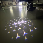 MERCEDES BENZ E250 LOGO PROJECTOT LIGHTS  (quantity 1 = 1 set /2 door lights with 2 logo films)Nr.02M86