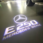 MERCEDES BENZ E250 LOGO PROJECTOT LIGHTS  (quantity 1 = 1 set /2 door lights with 2 logo films)Nr.02M66