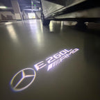 MERCEDES BENZ E260L LOGO PROJECTOT LIGHTS  (quantity 1 = 1 set /2 door lights with 2 logo films)Nr.02M68