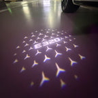 MERCEDES BENZ E320 LOGO PROJECTOT LIGHTS  (quantity 1 = 1 set /2 door lights with 2 logo films)Nr.02M88