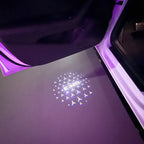 MERCEDES BENZ E320 LOGO PROJECTOT LIGHTS  (quantity 1 = 1 set /2 door lights with 2 logo films)Nr.02M88