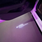 MERCEDES BENZ E400 LOGO PROJECTOT LIGHTS  (quantity 1 = 1 set /2 door lights with 2 logo films)Nr.02M100