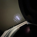 MERCEDES BENZ E350 LOGO PROJECTOT LIGHTS  (quantity 1 = 1 set /2 door lights with 2 logo films)Nr.02M79