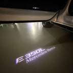 MERCEDES BENZ E350L LOGO PROJECTOT LIGHTS  (quantity 1 = 1 set /2 door lights with 2 logo films)Nr.02M92