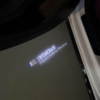 MERCEDES BENZ E350d LOGO PROJECTOT LIGHTS  (quantity 1 = 1 set /2 door lights with 2 logo films)Nr.02M74