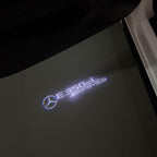 MERCEDES BENZ E350eL LOGO PROJECTOT LIGHTS  (quantity 1 = 1 set /2 door lights with 2 logo films)Nr.02M104