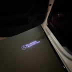 MERCEDES BENZ E450 LOGO PROJECTOT LIGHTS  (quantity 1 = 1 set /2 door lights with 2 logo films)Nr.02M96