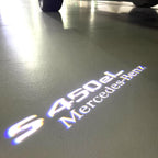 MERCEDES BENZ S450eL LOGO PROJECTOT LIGHTS  (quantity 1 = 1 set /2 door lights with 2 logo films)Nr.02M24