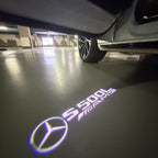 MERCEDES BENZ S500L LOGO PROJECTOT LIGHTS  (quantity 1 = 1 set /2 door lights with 2 logo films)Nr.02M26
