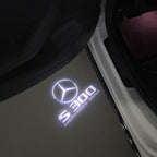 MERCEDES BENZ S300 LOGO PROJECTOT LIGHTS  (quantity 1 = 1 set /2 door lights with 2 logo films)Nr.02M07