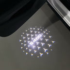 MERCEDES BENZ S400 LOGO PROJECTOT LIGHTS  (quantity 1 = 1 set /2 door lights with 2 logo films)Nr.02M39