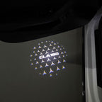 MERCEDES BENZ CLA 180 LOGO PROJECTOT LIGHTS  (quantity 1 = 1 set /2 door lights with 2 logo films)Nr.02M217