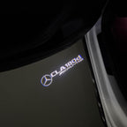 MERCEDES BENZ CLA 180d LOGO PROJECTOT LIGHTS  (quantity 1 = 1 set /2 door lights with 2 logo films)Nr.02M218