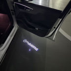 MERCEDES BENZ CLA 220d LOGO PROJECTOT LIGHTS  (quantity 1 = 1 set /2 door lights with 2 logo films)Nr.02M224