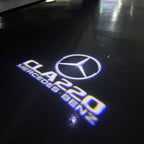 MERCEDES BENZ CLA 220 LOGO PROJECTOT LIGHTS  (quantity 1 = 1 set /2 door lights with 2 logo films)Nr.02M223