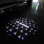 MERCEDES BENZ CLA 250 LOGO PROJECTOT LIGHTS  (quantity 1 = 1 set /2 door lights with 2 logo films)Nr.02M228