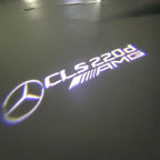 MERCEDES BENZ CLS 220d LOGO PROJECTOT LIGHTS  (quantity 1 = 1 set /2 door lights with 2 logo films)Nr.02M195