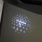 MERCEDES BENZ CLS 250 LOGO PROJECTOT LIGHTS  (quantity 1 = 1 set /2 door lights with 2 logo films)Nr.02M197