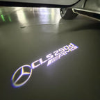 MERCEDES BENZ CLS 250d LOGO PROJECTOT LIGHTS  (quantity 1 = 1 set /2 door lights with 2 logo films)Nr.02M196