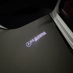 MERCEDES BENZ CLS 250d LOGO PROJECTOT LIGHTS  (quantity 1 = 1 set /2 door lights with 2 logo films)Nr.02M196
