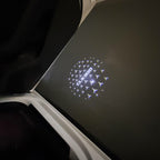 MERCEDES BENZ CLS 300 LOGO PROJECTOT LIGHTS  (quantity 1 = 1 set /2 door lights with 2 logo films)Nr.02M191