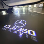 MERCEDES BENZ CLS 350 LOGO PROJECTOT LIGHTS  (quantity 1 = 1 set /2 door lights with 2 logo films)Nr.02M184