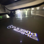 MERCEDES BENZ CLS 350d LOGO PROJECTOT LIGHTS  (quantity 1 = 1 set /2 door lights with 2 logo films)Nr.02M185