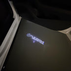 MERCEDES BENZ CLS 350d LOGO PROJECTOT LIGHTS  (quantity 1 = 1 set /2 door lights with 2 logo films)Nr.02M185