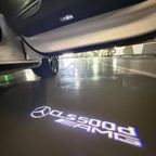 MERCEDES BENZ CLS 500d LOGO PROJECTOT LIGHTS  (quantity 1 = 1 set /2 door lights with 2 logo films)Nr.02M188