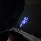 MERCEDES BENZ C43 AMG LOGO PROJECTOT LIGHTS  (quantity 1 = 1 set /2 door lights with 2 logo films)Nr.02M290