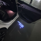 MERCEDES BENZ C43 AMG LOGO PROJECTOT LIGHTS  (quantity 1 = 1 set /2 door lights with 2 logo films)Nr.02M290