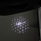 MERCEDES BENZ C43 AMG LOGO PROJECTOT LIGHTS  (quantity 1 = 1 set /2 door lights with 2 logo films)Nr.02M291