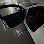 MERCEDES BENZ C55 AMG LOGO PROJECTOT LIGHTS  (quantity 1 = 1 set /2 door lights with 2 logo films)Nr.02M302