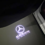 MERCEDES BENZ S63 AMG LOGO PROJECTOT LIGHTS  (quantity 1 = 1 set /2 door lights with 2 logo films)Nr.02M324