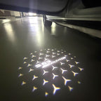 MERCEDES BENZ S63 AMG LOGO PROJECTOT LIGHTS  (quantity 1 = 1 set /2 door lights with 2 logo films)Nr.02M327