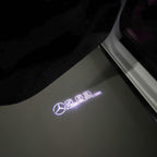 MERCEDES BENZ S63 AMG LOGO PROJECTOT LIGHTS  (quantity 1 = 1 set /2 door lights with 2 logo films)Nr.02M326