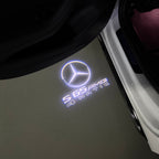 MERCEDES BENZ S65 AMG LOGO PROJECTOT LIGHTS  (quantity 1 = 1 set /2 door lights with 2 logo films)Nr.02M317