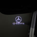 MERCEDES BENZ CLA35 AMG LOGO PROJECTOT LIGHTS  (quantity 1 = 1 set /2 door lights with 2 logo films)Nr.02M267