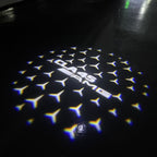 MERCEDES BENZ CLA45 AMG LOGO PROJECTOT LIGHTS  (quantity 1 = 1 set /2 door lights with 2 logo films)Nr.02M268