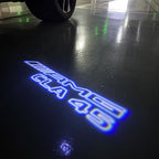 MERCEDES BENZ CLA45 AMG LOGO PROJECTOT LIGHTS  (quantity 1 = 1 set /2 door lights with 2 logo films)Nr.02M270