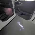 MERCEDES BENZ ML55 AMG LOGO PROJECTOT LIGHTS  (quantity 1 = 1 set /2 door lights with 2 logo films)Nr.02M385