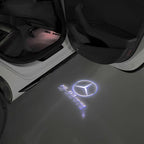 MERCEDES BENZ ML63 AMG LOGO PROJECTOT LIGHTS  (quantity 1 = 1 set /2 door lights with 2 logo films)Nr.02M390