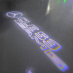 MERCEDES BENZ CLE53 AMG LOGO PROJECTOT LIGHTS  (quantity 1 = 1 set /2 door lights with 2 logo films)Nr.02M332