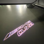 MERCEDES BENZ CLS53 AMG LOGO PROJECTOT LIGHTS  (quantity 1 = 1 set /2 door lights with 2 logo films)Nr.02M275