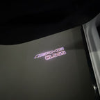 MERCEDES BENZ CLS55 AMG LOGO PROJECTOT LIGHTS  (quantity 1 = 1 set /2 door lights with 2 logo films)Nr.02M284