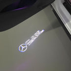 MERCEDES BENZ CLS55 AMG LOGO PROJECTOT LIGHTS  (quantity 1 = 1 set /2 door lights with 2 logo films)Nr.02M286
