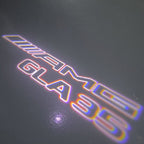 MERCEDES BENZ GLA35 AMG LOGO PROJECTOT LIGHTS  (quantity 1 = 1 set /2 door lights with 2 logo films)Nr.02M340